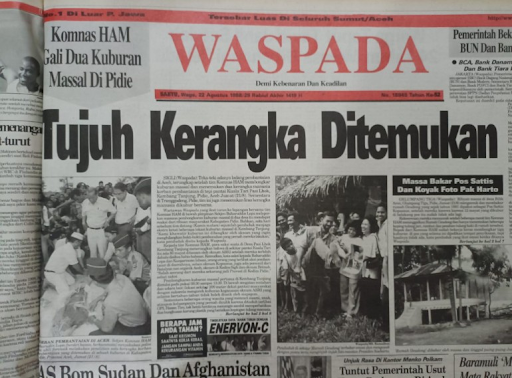 Pemberitaan Korban Rumah Geudon